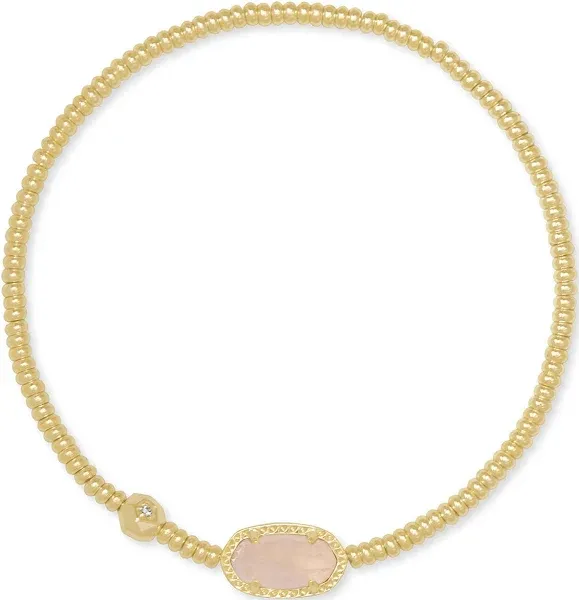 Kendra SCOTT- Grayson Stretch Bracelet Gold Dichroic Glass