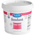 Satin Ice Fondant, Pink, 2 Pound