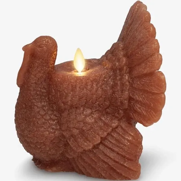 Luminara Turkey Flameless Figural Flickering LED Candle