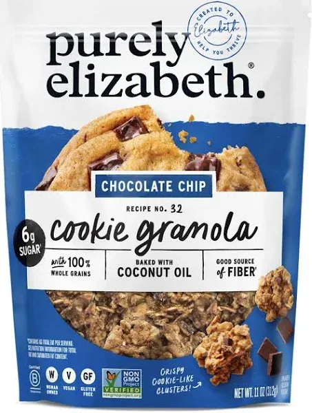 Purely Elizabeth Chocolate Chip Cookie Granola