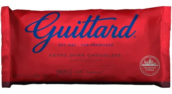 Guittard Chocolate Extra Dark - Chocolate Chip - Case Of 12 - 11.5 Oz.