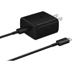 Samsung 45W USB-C Fast Charging Wall Charger - Black