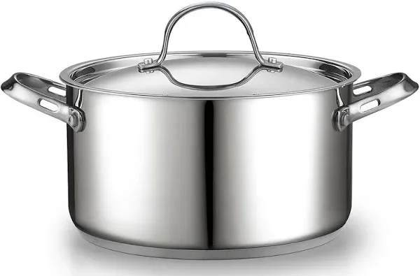 Cooks Standard Classic Stainless Steel Stockpot with Lid