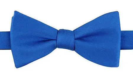 Stafford Sateen Solid Pretied Bow Tie