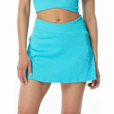 Beach House Sport: Ribbrd Solids Delia Swim Skort