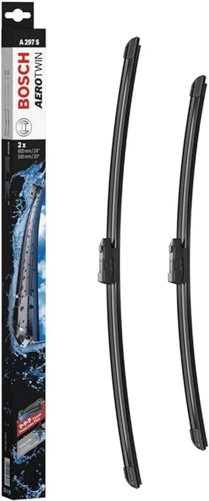 Bosch 3397007297 Windshield Wiper Blade Set