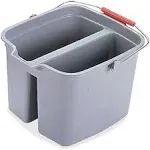 Rubbermaid Double Utility Pail 17qt