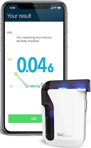 BACtrack Mobile Smartphone Breathalyzer Professional-Grade Accuracy