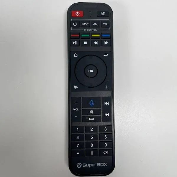 Bluetooth Remote Control for superbox s3 pro s4 pro , Elite + Elite 2,3(Voice)