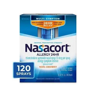 Nasacort Allergy 24 Hour Spray - 120 count