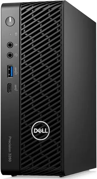 Dell Precision 3000 3260 Workstation - Intel Core i7 Dodeca-core (12 Core) i7-12700 12th Gen 2.10 GHz - 16 GB DDR5 SDRAM RAM - 512 GB SSD - Ultra Small - Intel Chip - Windows 10 - Intel UHD Graphics 7