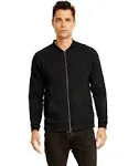 Next Level - Unisex Malibu Bomber Jacket - 9700 - Heather Black - Medium