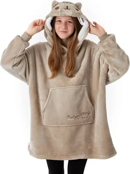 Pusheen Girls' Dive Into Comfort Blanket Hoodie