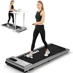 Walking Pad, Walking Pad Treadmill 330 lb Capacity,3 in 1 Portable Under Desk Treadmill for Home and Office with Remote Control, LED Display