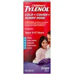 Children's Tylenol Cold + Cough + Runny Nose