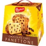 Bauducco Panettone with Chocolate Chips, Moist & Fresh, Traditional Italian Recipe, Italian Traditional Holiday Cake 24.0oz (Pack of 1)