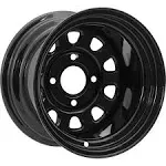 Itp ITPD12R511 Delta Steel Wheel - Black