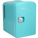 Frigidaire EFMIS129 Portable Retro 6-Can Mini Fridge, Blue