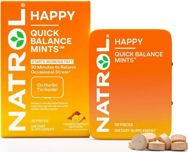 Natrol Happy Quick Balance Mints