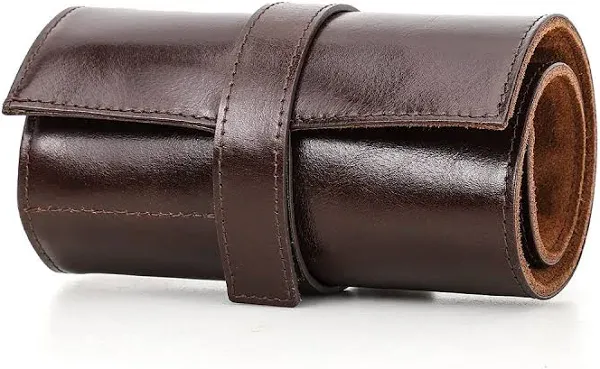 Hiram Genuine Leather Travel Watch Case