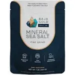 Baja Gold Mineral Sea Salt 1 Lb Fine grind minerals salt