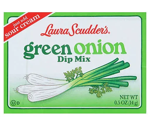 Green Onion Dip Mix: 0.5 Ounce Pack of 12—Seasoning Powder for Flavorful Dips