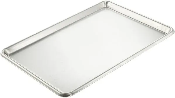 Sheet Pan, 13in.L x 18in.W, full size, open bead, 20 gauge, 18/8 stainless steel, NSF (Qty Break equals 12 each)