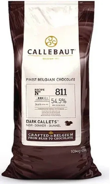 Callebaut Dark Chocolate N° 811 Callets