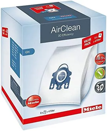 Miele AirClean 3D XL Pack GN Vacuum Cleaner Bags