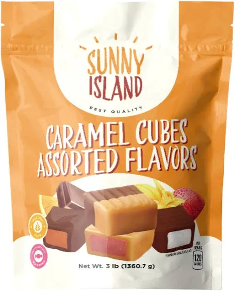 Caramel Cubes Filled Candy