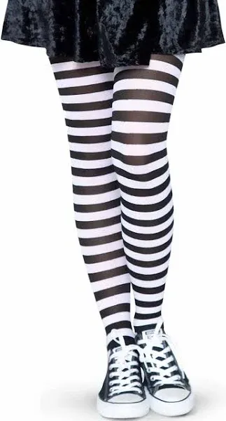 Leg Avenue Wide Stripe Opaque Tights