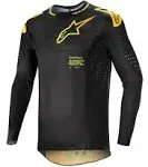 Alpinestars Supertech Ward Jersey - Black/Yellow - XL