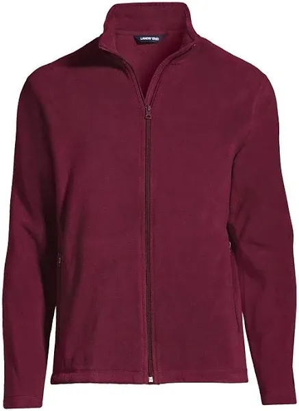 Lands' End Men's Full-Zip Mid-weight Fleece Jacket