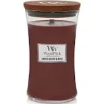 Woodwick Candle, Smoked Walnut & Maple - 1 candle, 21.5 oz