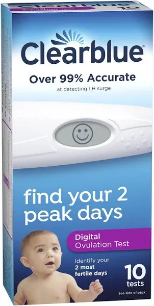 Clearblue Digital Ovulation Test 10 Tests