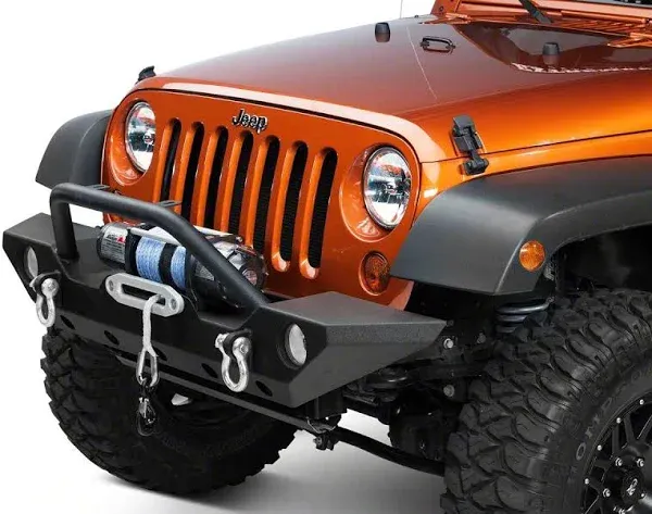 Barricade Trail Force HD Front Bumper Compatible with 07-18 Jeep Wrangler JK