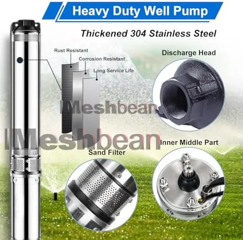 Imeshbean Deep Well Submersible Pump