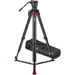 Sachtler aktiv10 Sideload Head System with Flowtech100 Tripod & Ground Spreader