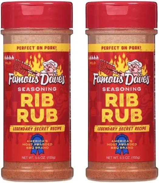 Famous Dave's Rib Rub Seasoning