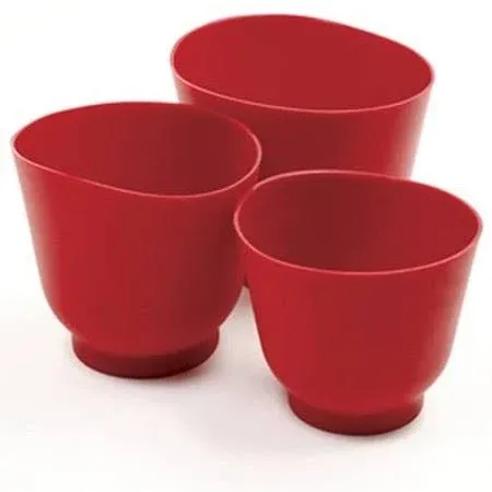 Norpro 3 Piece Silicone Bowl Set