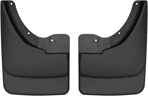 Husky Liners - Front Mud Guards | 2002 - 2008 Dodge Ram 1500, 2003 - 2009 Dodge Ram 2500/3500 w/o OEM Fender Flares 2 Piece Set, Front Set - Black, 2 Pc | 56071