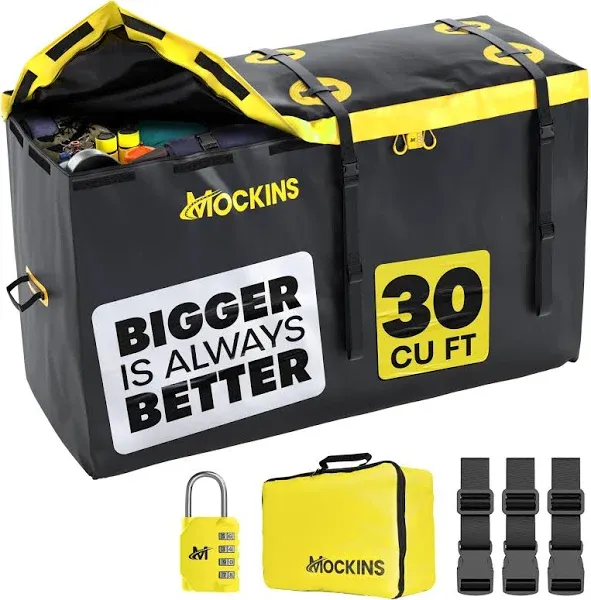 Mockins 30 Cu Ft Trailer Hitch Cargo Carrier Bag