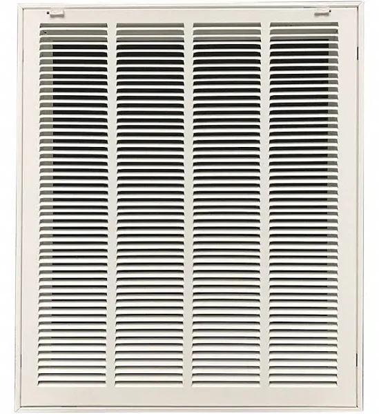 Manufacturer Varies Filtered Return Air Grille,22.62&#034;W<wbr/>,White 4JRT8 Manufacturer