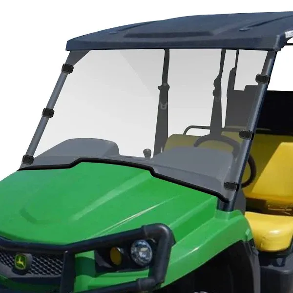 SuperATV John Deere Gator XUV Scratch-Resist<wbr/>ant Full Windshield WS-JD-XUV-70