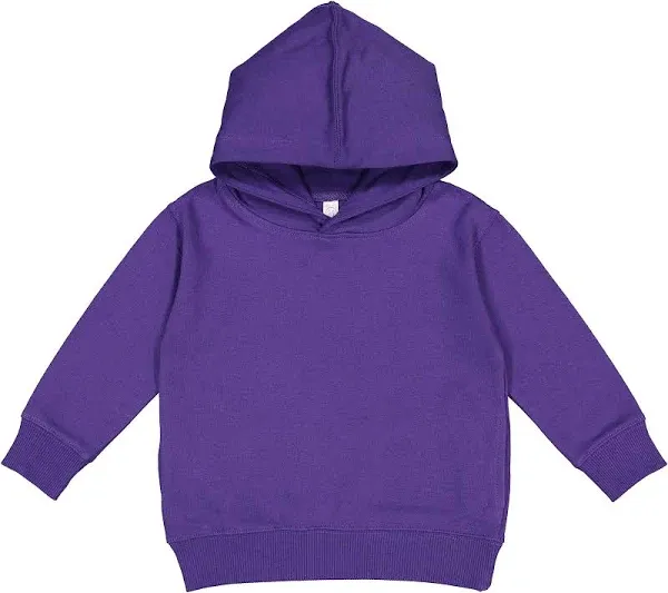 Rabbit Skins 3326 - Toddler Pullover Fleece Hoodie Purple 2T