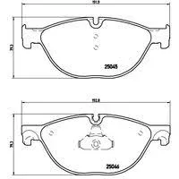 Brembo Front Disc Brake Pad Set