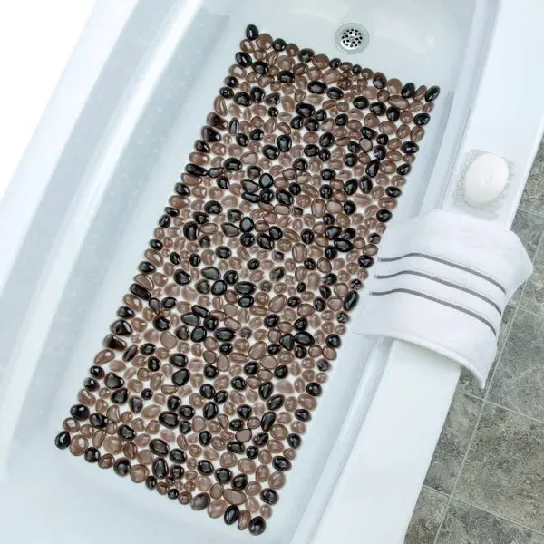 SlipX Solutions Extra Long Pebble Bath Mat