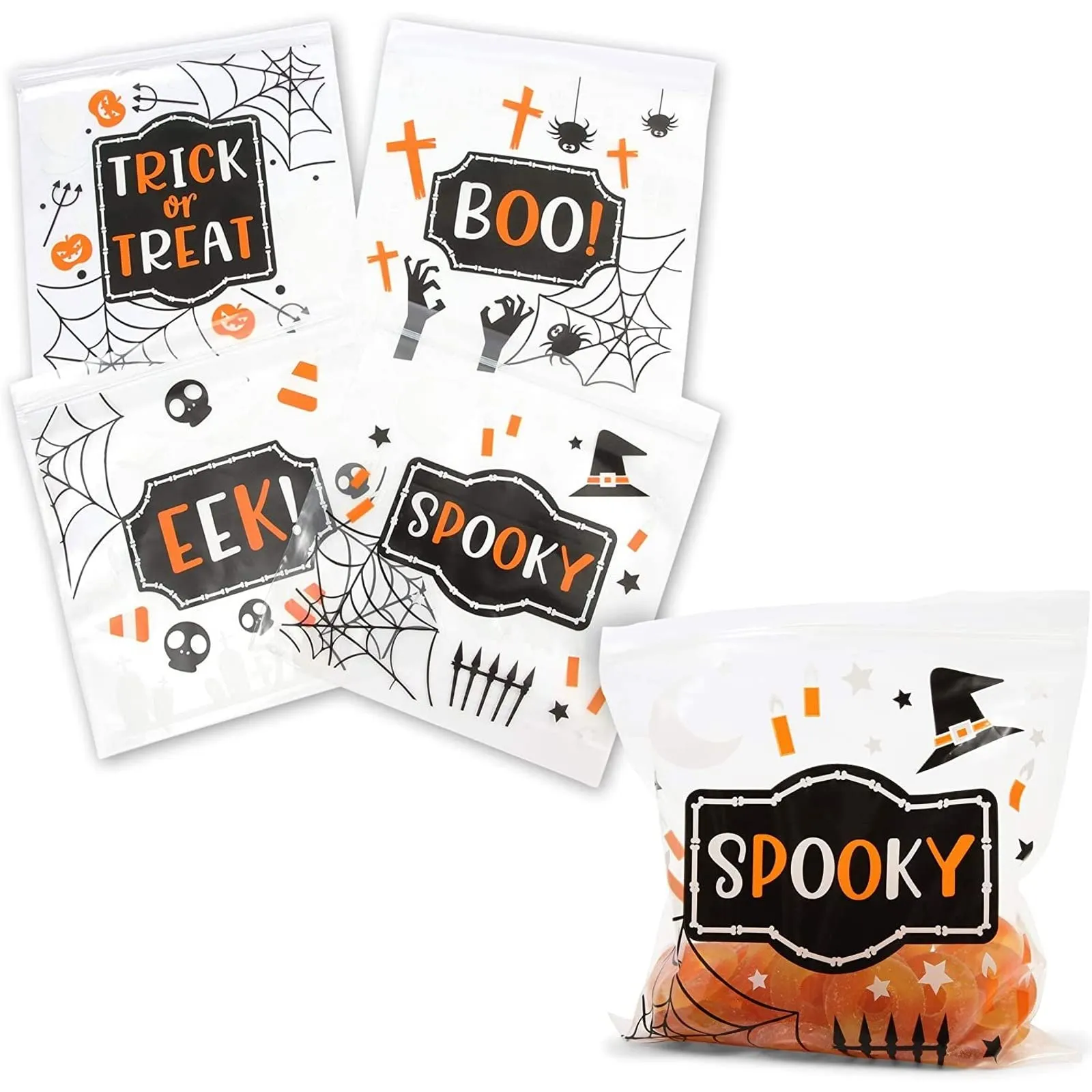 Spooky Central Halloween Treat Bags