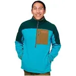 Cotopaxi Men's Abrazo Half-Zip Fleece Jacket Deep Ocean/Mineral Blue / L