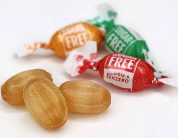 Andy Anand Sugar-free Ginger Candy with great tasting 3 Flavors Orange, Mango